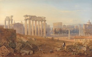 Näkymä Rooman foorumille tekijältä Hugh William Grecian Williams