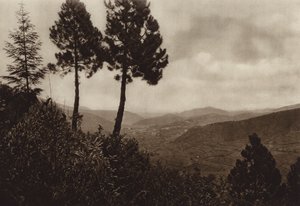 Meksiko: Huixquilucan (s/w-kuva) tekijältä Hugo Brehme