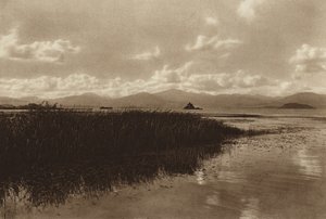 Meksiko: Laguna de Patzcuaro (s/w-kuva) tekijältä Hugo Brehme