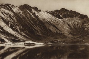 Meksiko: Nevado de Toluca, Estado Mejico (s/w-kuva). tekijältä Hugo Brehme