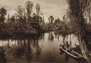 Meksiko: Tlahuac (s/w valokuva) tekijältä Hugo Brehme