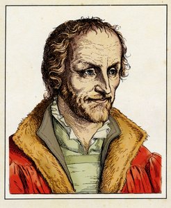 Philippe Melanchthon - Filippo MELANTONE (1497-1560),1854 (kaiverrus). tekijältä Hugo Bürkner