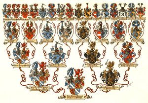 Heraldinen atlas. tekijältä Hugo Gerard Strohl