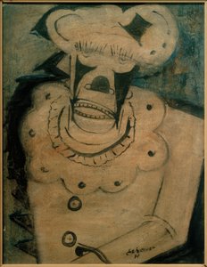 Trauriger klovni