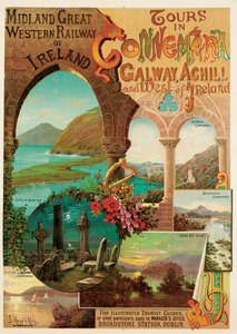 Retket Connemarassa, Midland Great Western Railway of Irelandissa tekijältä Hugo d Alesi
