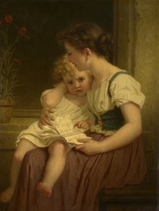 Äiti ja lapsi, n. 1864