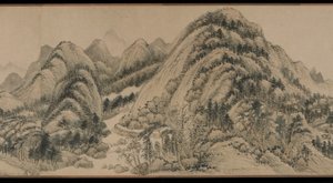 Asuminen Fuchun-vuorilla
