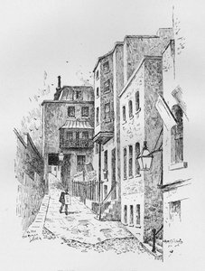 Sisäänkäynti roomalaiseen kylpylään, 1890