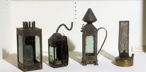 Kaivostyöläisten turvavalojen prototyyppi, 1815