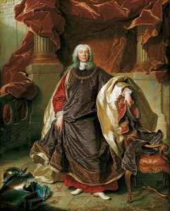 Liechtensteinin prinssi Joseph Wenzel I:n muotokuva 1696-1772, 1740.