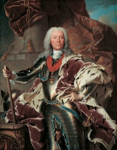 Muotokuva prinssi Joseph Wenzel I von Liechtensteinista (1696-1772)