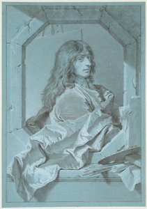 Maalari Sébastien Bourdonin muotokuva