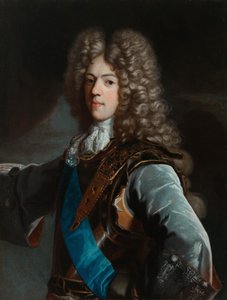 Portret Konstantego Władysława Sobieskiego tekijältä Hyacinthe Francois Rigaud