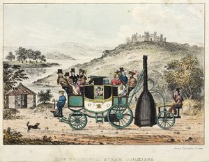 Edinburghin höyryvaunu tekijältä I.D. after Jones