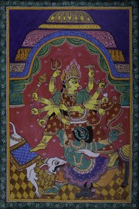 Durga surmaa demonin