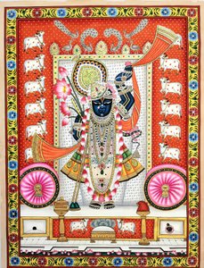 Eläväinen intialainen Shrinathji