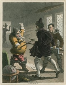 Kuvitus Samuel Butlerin Hudibras-teoksesta