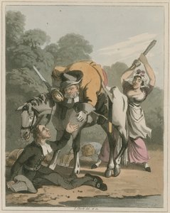 Kuvitus Samuel Butlerin Hudibras-teoksesta