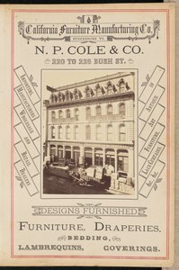 [California Furniture Manufacturing Company, San Francisco]