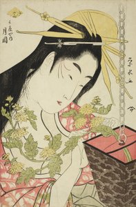 Te koulun käsi Tsukioka of te hyukoh, c. 1797