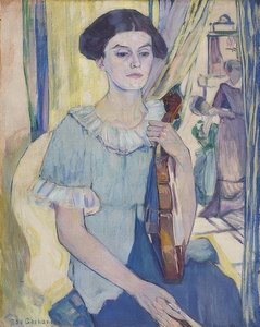 Viulisti. 1906