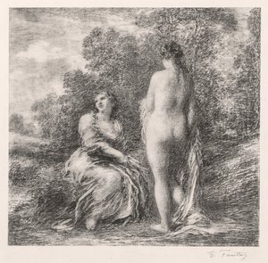 Uimarit, 1881. tekijältä Ignace Henri Jean Fantin Latour
