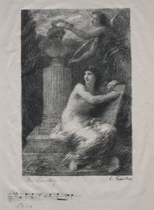 Berliozille. tekijältä Ignace Henri Jean Fantin Latour