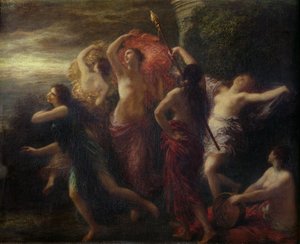 Tanssijat, 1891 tekijältä Ignace Henri Jean Fantin Latour