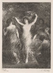 Tanssit, 1898. tekijältä Ignace Henri Jean Fantin Latour