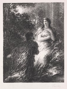 Duo Les Troyensista, 1894-1895. tekijältä Ignace Henri Jean Fantin Latour