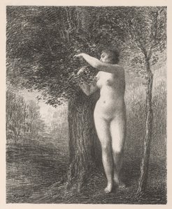 Eeva, 1896. tekijältä Ignace Henri Jean Fantin Latour