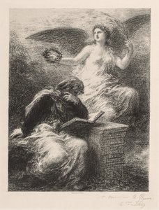 Kunnia, 1890. tekijältä Ignace Henri Jean Fantin Latour
