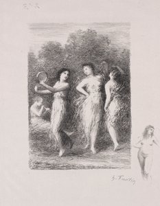 Nuori potilas. tekijältä Ignace Henri Jean Fantin Latour