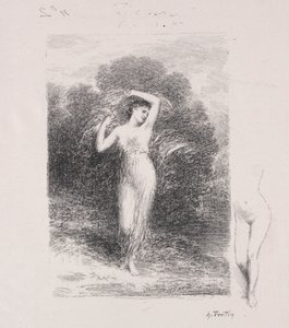 Nuori potilas. tekijältä Ignace Henri Jean Fantin Latour