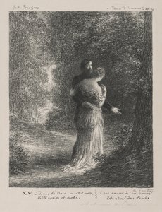 Brahmsin rakkausrunot. tekijältä Ignace Henri Jean Fantin Latour