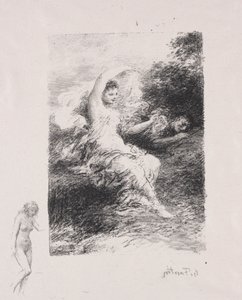 Lyde. tekijältä Ignace Henri Jean Fantin Latour