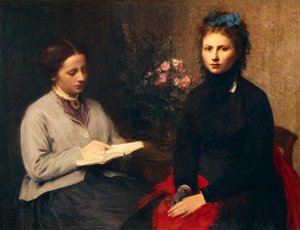 Lukeminen tekijältä Ignace Henri Jean Fantin Latour