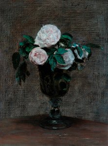 Tutkimus ruusuista, 1872 tekijältä Ignace Henri Jean Fantin Latour