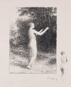 Kerjäläinen. tekijältä Ignace Henri Jean Fantin Latour