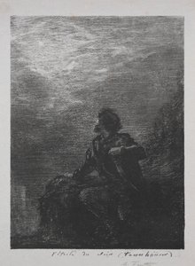 Iltatähti, 1877. tekijältä Ignace Henri Jean Fantin Latour