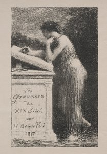 Litografia, 1887. tekijältä Ignace Henri Jean Fantin Latour
