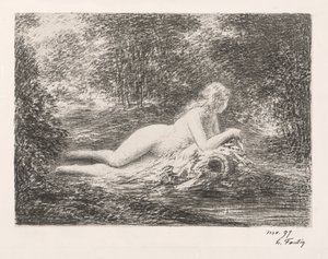 Kevät, 1897. tekijältä Ignace Henri Jean Fantin Latour