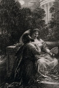 Troijalaiset Carthagessa, Act III tekijältä Ignace Henri Jean Fantin Latour