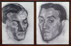 RAMON PEREZ DE AYALA (1888–1962) MUOTOKUVA ESPANJASTA KIRJOITTAJISTA JA JURNALISTISTA - PIIRUSTUS - VUODEN 1914 SUKUPOLVI tekijältä Ignacio Zuloaga