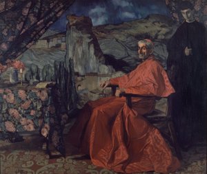 EL CARDENAL - 1912 - O / L - 201 X 236 CM tekijältä Ignacio Zuloaga y Zabaleta