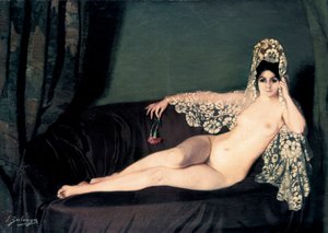 "Feminine alaston" - kreivitär Anna princesse Brancoveanu (Brancovan) muotokuva