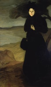 RETRATO DE VALENTINE DETHOMAS – 1894/95 – O / L – 200X120 CM tekijältä Ignacio Zuloaga y Zabaleta