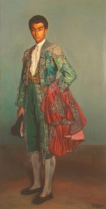 Retrato del Torero Rafael Albaicin tekijältä Ignacio Zuloaga y Zabaleta