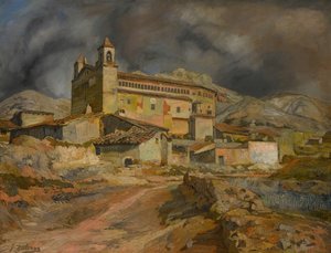 Maluendan kirkko Maluendan kirkko, n. 1924.