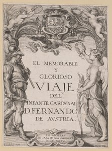 Nimisivu teokselle D. De Aedo y Gallert, The... Journey of the Infante Cardenal... tekijältä Ignatius Cornelis Marinus after Sir Peter Paul Rubens